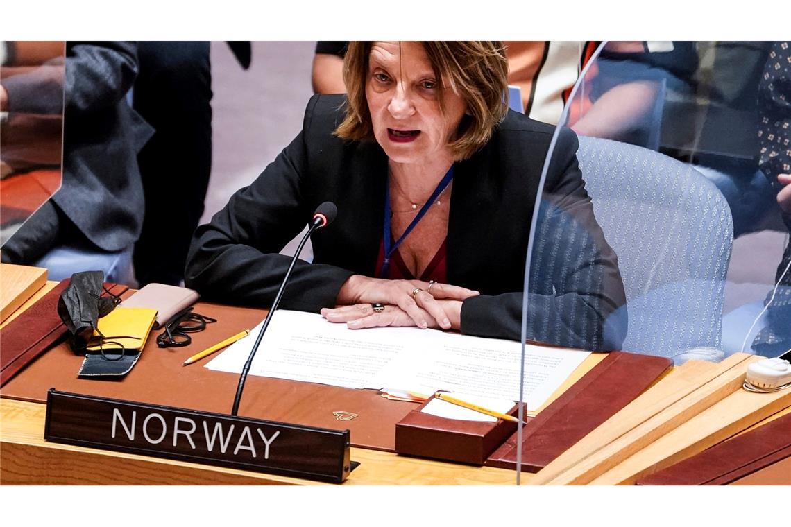 Die Kinder der früheren Top-Diplomatin Mona Juul sollen in Epsteins Testament mit Millionen bedacht worden sein. (Archivbild)