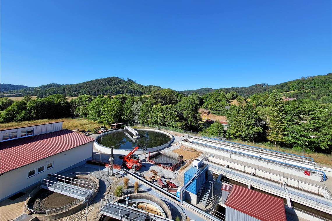 Sonnenenergie für die Kläranlage Die Kläranlage braucht einiges an Strom. Nun sollen Solaranlagen helfen, den Energiebedarf zu decken. Foto: Stadtverwaltung Murrhardt