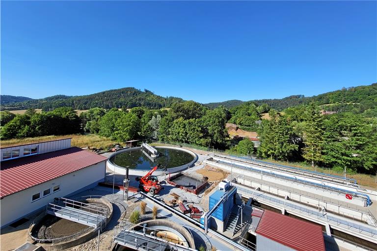 Die Kläranlage braucht einiges an Strom. Nun sollen Solaranlagen helfen, den Energiebedarf zu decken. Foto: Stadtverwaltung Murrhardt