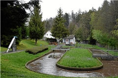 Die Kläranlage in Kirchenkirnberg entspricht mittlerweile nicht mehr den geforderten Standards. Deshalb wird der Stadtbezirk an Murrhardt angeschlossen. Foto: Elisabeth Klaper