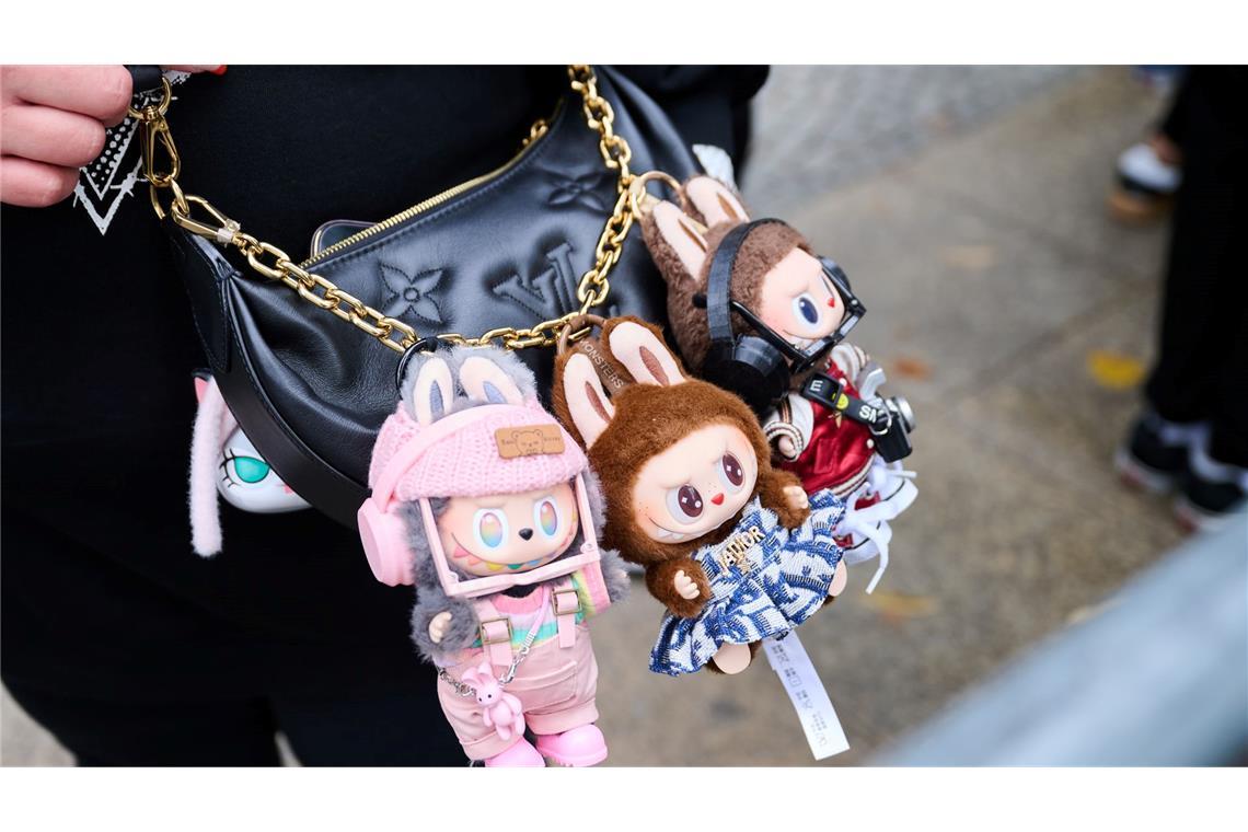 Die kleinen Plüschtier-Figuren Labubu lösten in diesem Jahr einen Hype aus. (Archivbild)