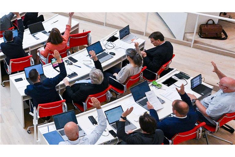 Die Koalition von SPD und BSW in Brandenburg ist in einer Krise - in der BSW-Fraktion rumort es. (Archivbild)