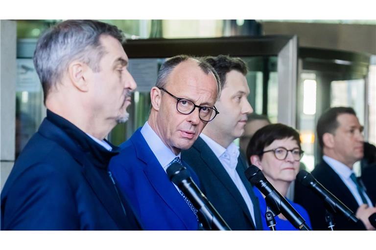 Die Koalitionsverhandlungen zwischen Union und SPD gehen weiter.