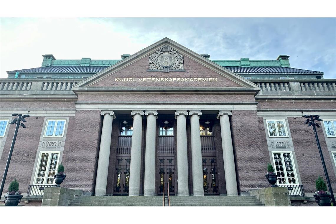 Die Königlich-Schwedische Akademie der Wissenschaften ist für die Vergabe der Nobelpreise in Physik, Chemie und Wirtschaftswissenschaften zuständig. (Archivbild)
