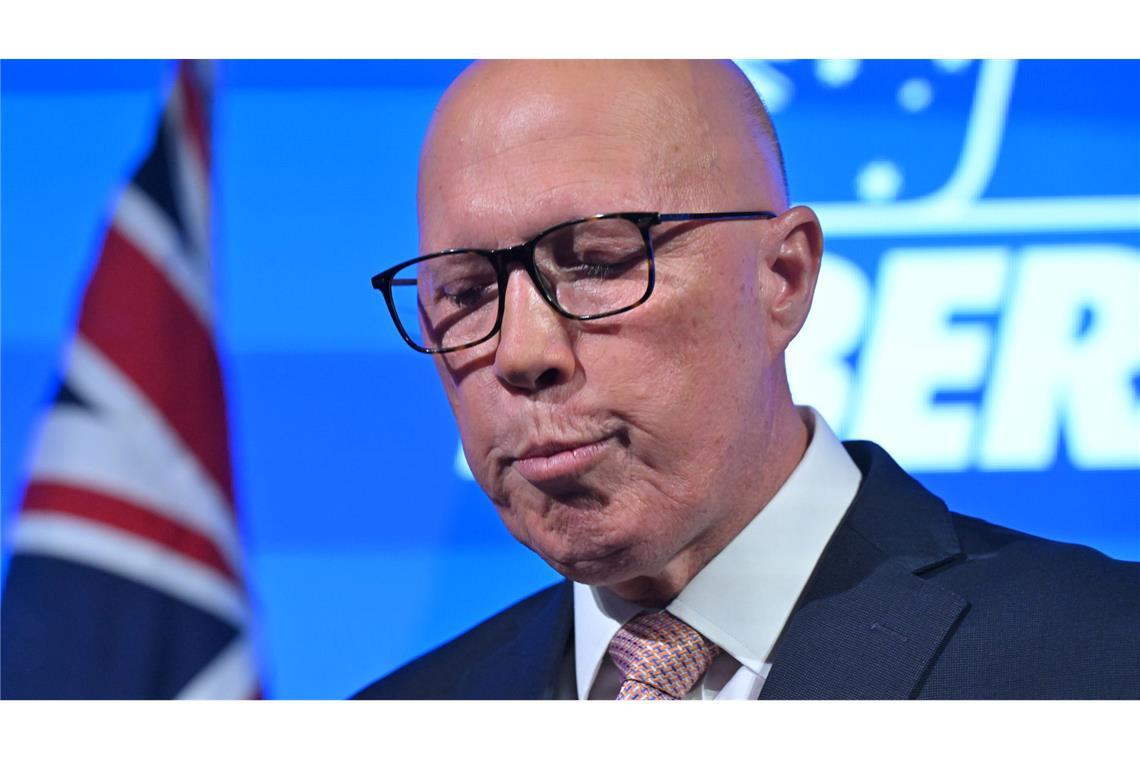 Labor baut in Australien überragenden Wahlsieg weiter aus Die Konservativen suchen bereits einen Nachfolger für Parteichef Peter Dutton.