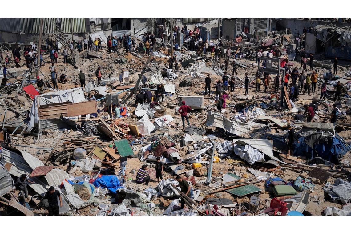 EU-Analyse: Israel verletzt Grundsätze für enge Kooperation Die Lage im Gazastreifen ist katastrophal: Eine Mehrheit der EU-Staaten sprach sich zuletzt für einen härteren Kurs gegen Israel aus. (Archivbild)