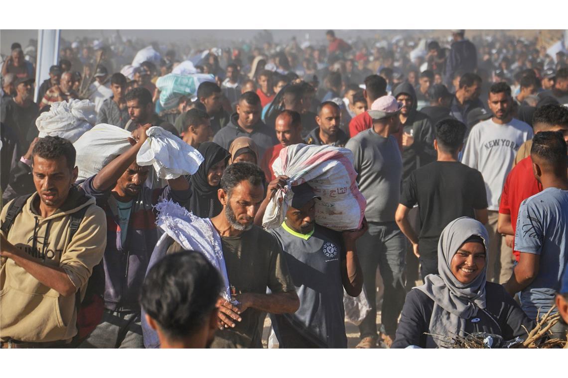 Trump: Iran-Atomanlagen ausgelöscht Die Lage in Gaza ist weiter katastrophal. (Archivbild)