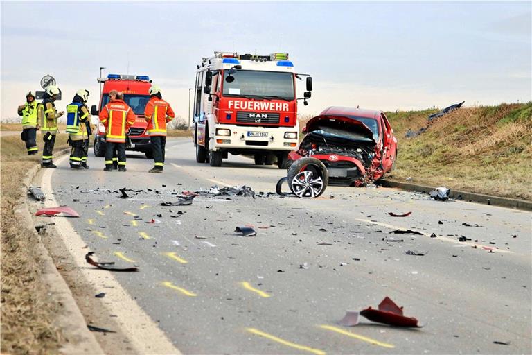 Die Landessstraße ist auf Höhe des Fürstenhof derzeit noch gesperrt. Foto: 7aktuell.de/Kevin Lermer