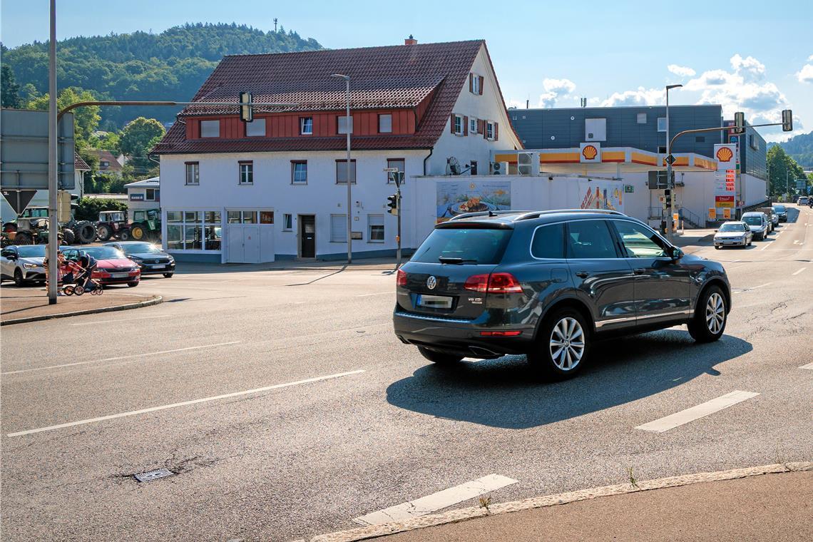 Die Landesstraße, die durch Murrhardt führt, ist seit Jahren die Hauptlärmquelle in der Stadt. Archivfoto: Stefan Bossow