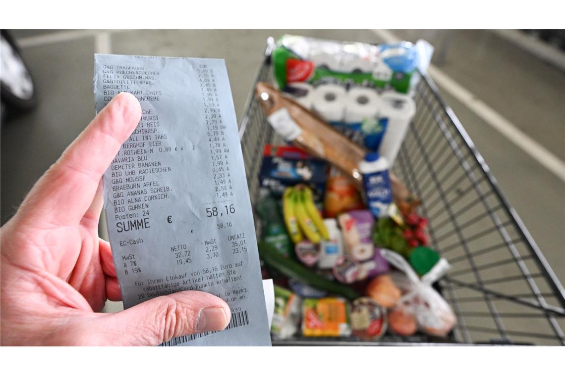 Inflationsrate sinkt - Lebensmittelpreise steigen kaum noch Die Lebensmittelpreise in Deutschland steigen kaum noch (Archivbild)
