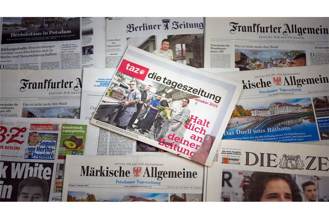 Bilder des Tages Die letzte Print-Ausgabe: