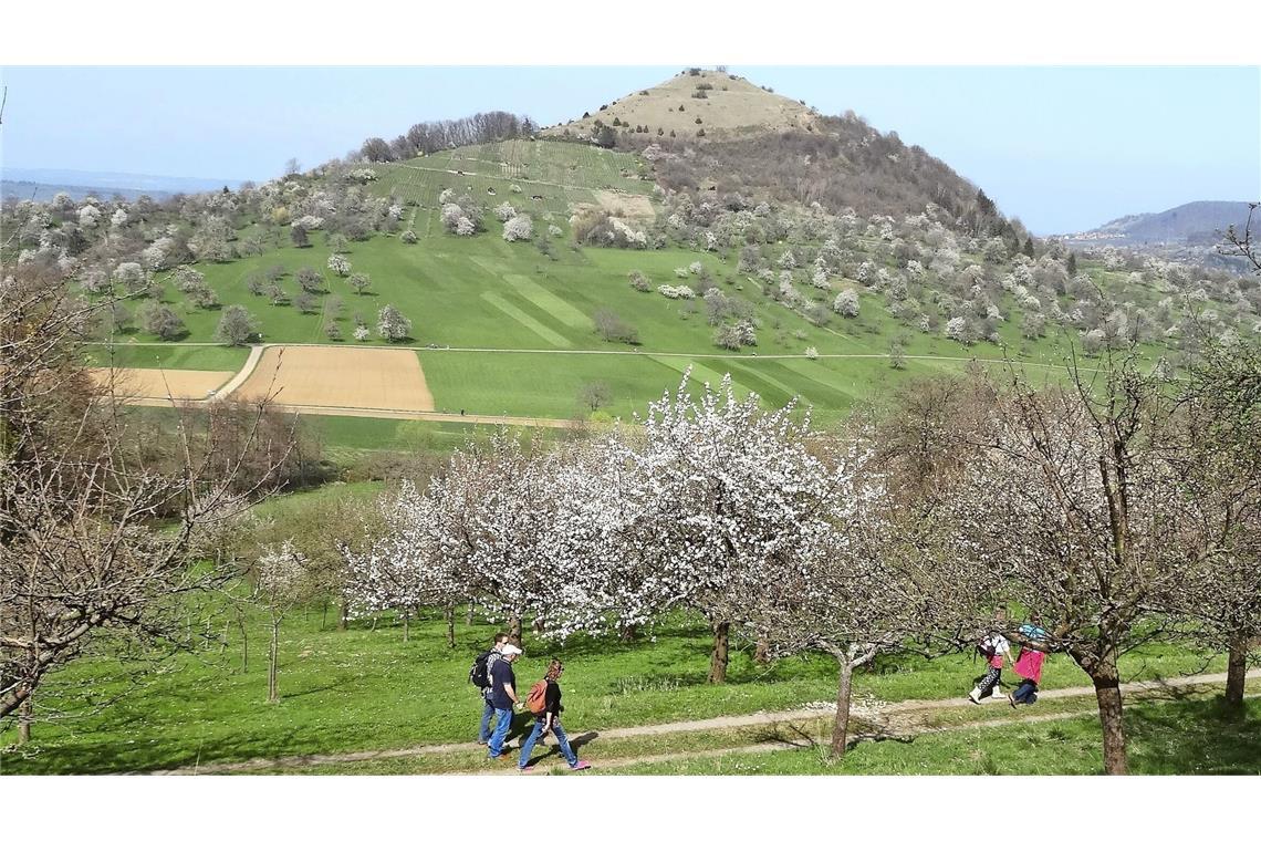Am Fuße der Limburg: zwischen Weilheim/Teck und Hepsisau Die Limburg ist der Hausberg von Weilheim/Teck.