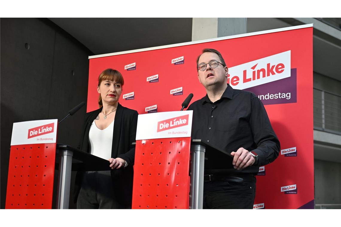 Linke mit Eilverfahren nach Karlsruhe Die Linke zieht nach Karlsruhe.
