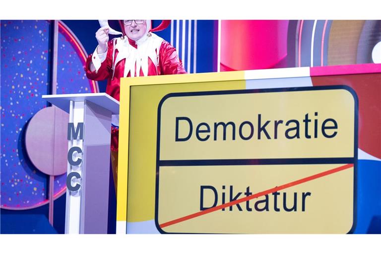Die Mainzer Fastnacht feiert die Demokratie.