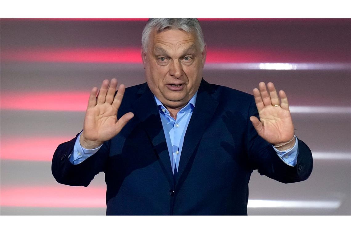 Die Mehrheit der Ungarn wünschte sich am Ende kein weiteres Regierungsmandat für den Rechtspopulisten Viktor Orban.