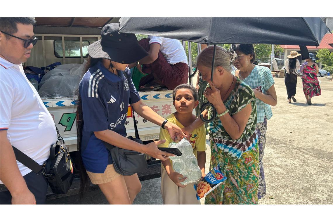 Myanmars Militärregierung verkündet Waffenruhe Die Menschen im Katastrophengebiet brauchen dringend Hilfe.