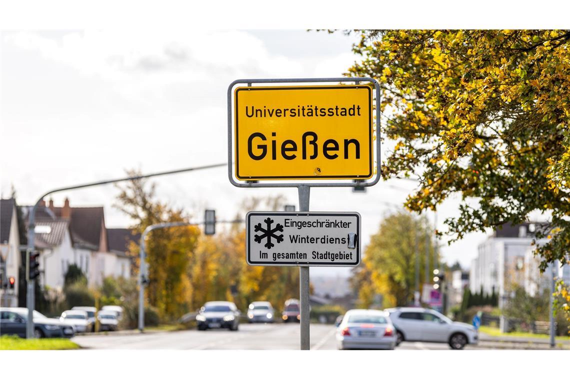 Die mittelhessische Universitätsstadt hat rund 92.000 Einwohner. 50.000 Demonstranten werden erwartet. (Archivbild)