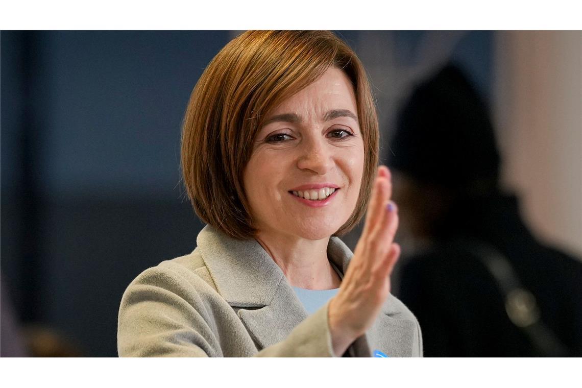 Prowestliche Präsidentin siegt in Moldau - EU erleichtert Die moldauische Präsidentin Maia Sandu will in ihrer zweiten Amtszeit den EU-Kurs des verarmten Agrarlandes fortsetzen.