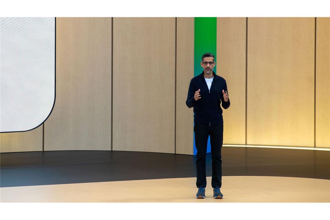 Die Nachfrage nach KI-Angeboten übersteigt laut Google-Chef Pichai die Kapazitäten.