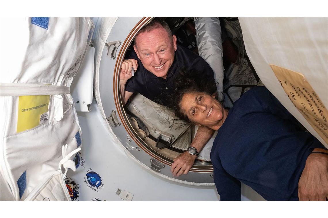 Gestrandete Astronauten würden wieder „Starliner“ fliegen Die Nasa-Astronauten Butch Wilmore und Suni Williams. (Archivbild)