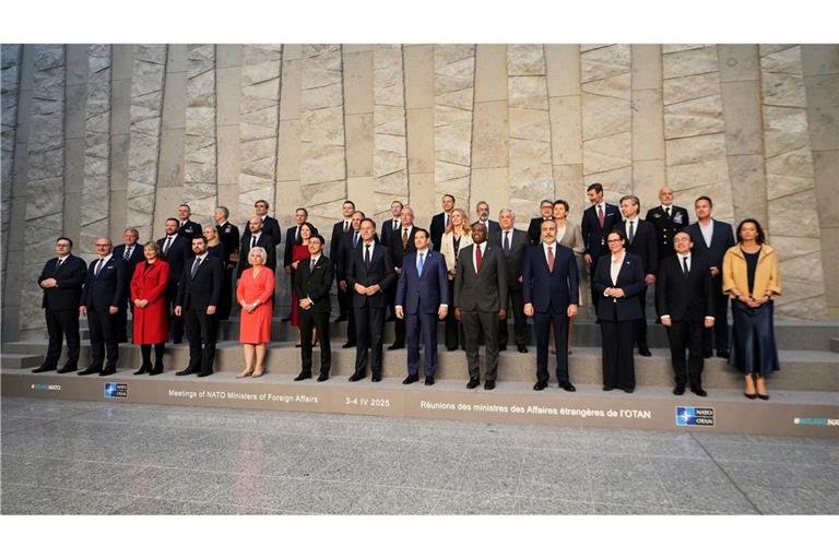 Die Nato-Außenminister beraten in Brüssel.