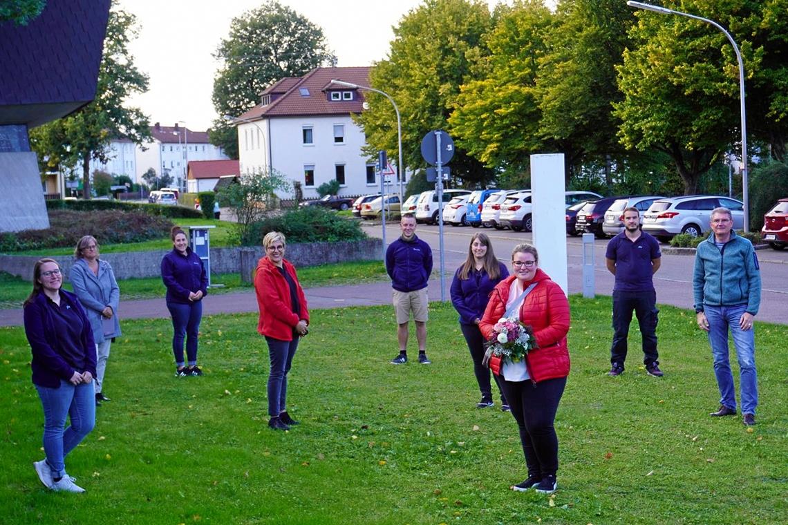 Henderwäldler-Nachtumzug muss 2021 ausfallen Die neu gewählten Zunfträte (von links): Julia Kugler, Heike Streubel, Nadine Barth, Regina Kessel, Thorsten Gabriel und Kim Steiert mit Laura Hermann – sie scheidet aus ihrem Amt aus – sowie Alexander Schwed und Matthias Weber.