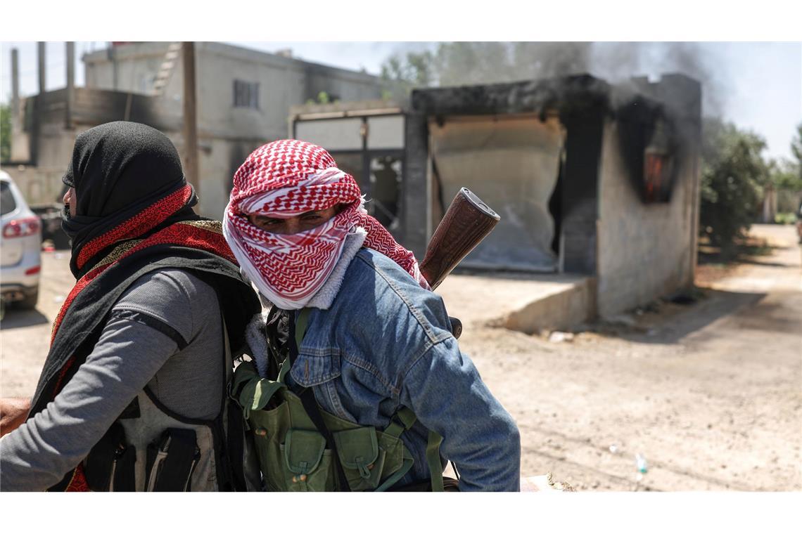 Die neue Gewalt im Süden Syriens war vor knapp einer Woche ausgebrochen.