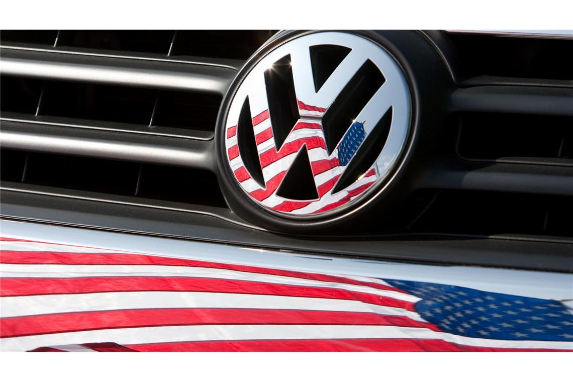 VW startet wegen der US-Zölle Notfallplan - Appell an Trump Die neuen US-Zölle gegen Mexiko treffen auch VW. (Archivbild)