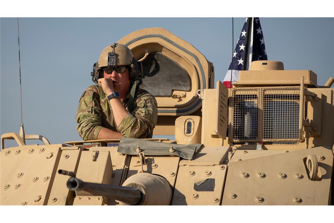 USA kündigen Reduzierung der Truppenstärke in Syrien an Die "New York Times" berichtet über einen Abzug von US-Soldaten aus Syrien. (Archivbild)