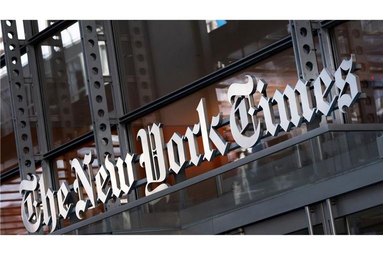 Die "New York Times" hatte Erfolg mit ihrer Klage gegen das Pentagon. (Archivbild)