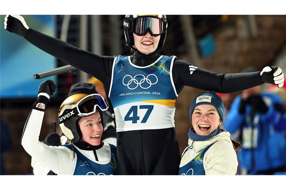 Die Norwegerin Anna Odine Stroem holte überraschend Gold.