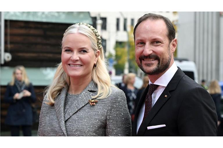 Die norwegische Kronprinzessin Mette-Marit und Kronprinz Haakon besuchten 2024 Deutschland. (Archivbild)