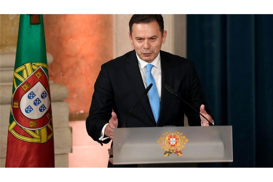 Portugal droht Neuwahl - Vertrauensfrage angekündigt Die Opposition trie Montenegro in die Enge. (Foto Archiv)