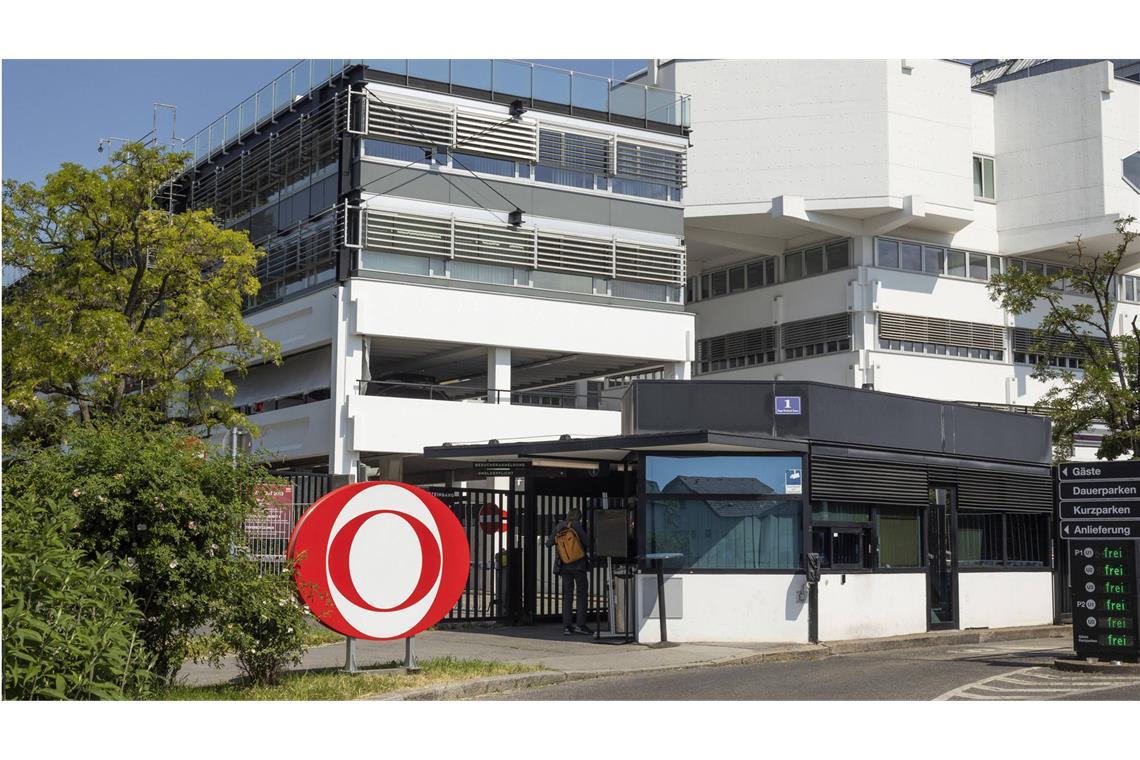 Lieferwagen-Fahrer droht bei Sender ORF in Wien mit Anschlag Die ORF-Zentrale in Österreichs Hauptstadt Wien (Archivbild)