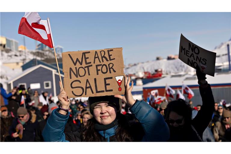 Die Parteivorsitzenden von Grönland lehnen Trumps Anspruch auf die Insel ab. (Archivbild)