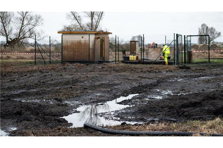 Die Pipeline von Rostock nach Schwedt ist nach dem Austritt von Öl aus einem Leck wieder in Betrieb. (Archivbild)