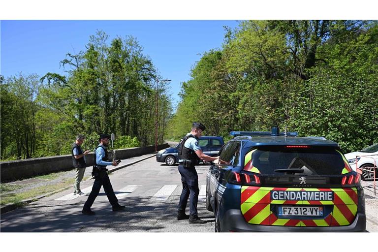 Die Polizei fahndete in Südfrankreich mit einem Großaufgebot.