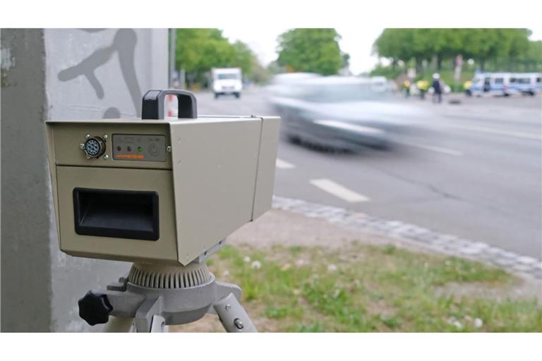 Die Polizei hat wieder eine Woche lang besonders stark auf die Geschwindigkeit geachtet (Symbolfoto).