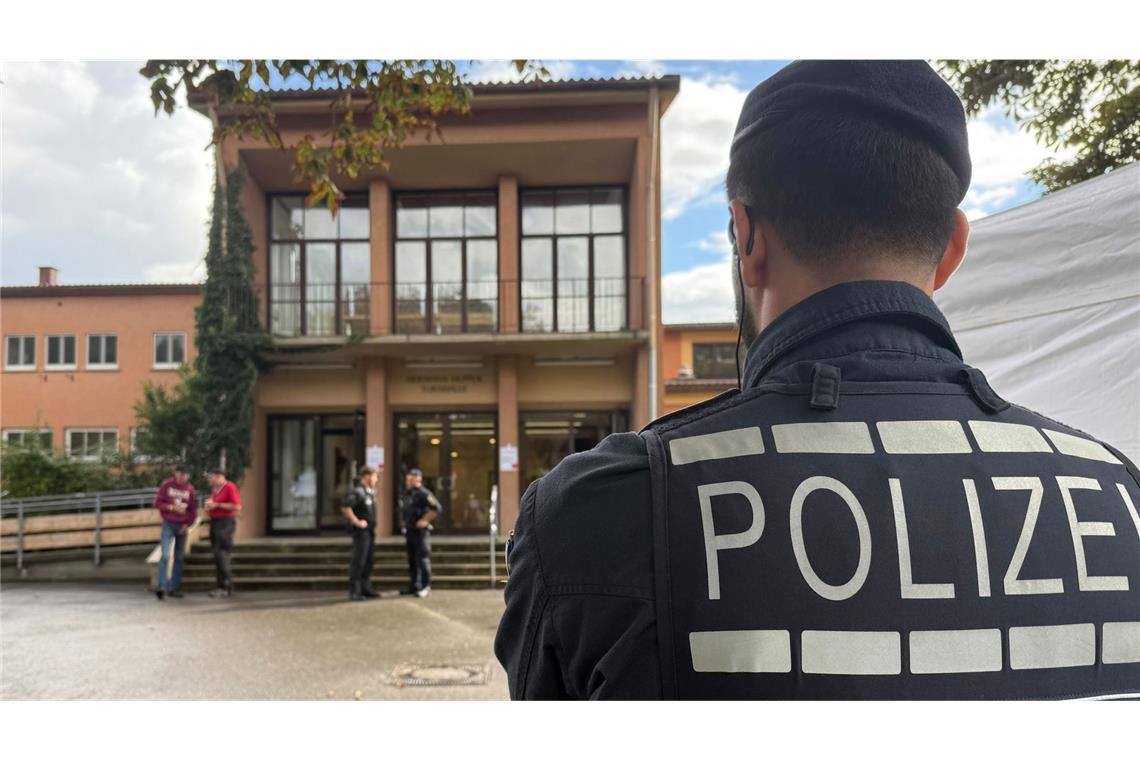 Die Polizei in Tübingen zieht eine positive Bilanz nach der Diskussion in Tübingen.