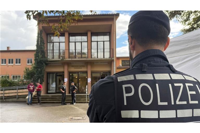 Die Polizei in Tübingen zieht eine positive Bilanz nach der Diskussion in Tübingen.