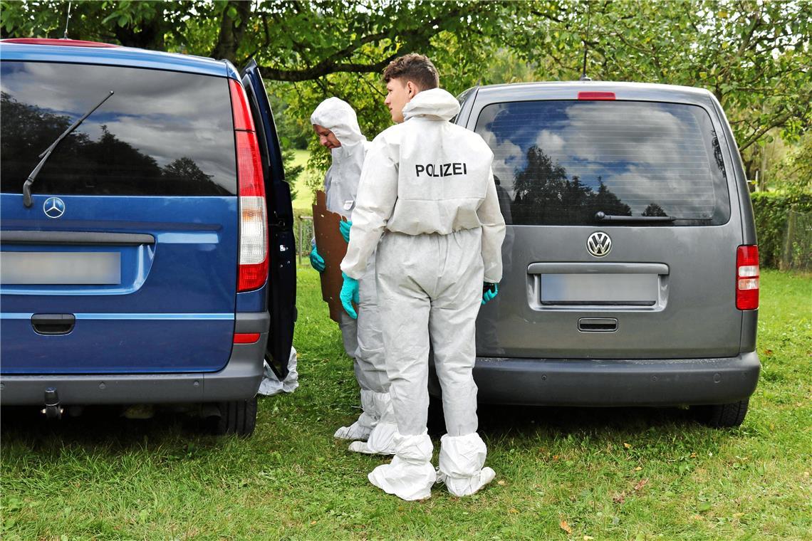 75-Jährige in Schwaikheim ist Opfer eines Gewaltverbrechens geworden Die Polizei ist in Schwaikheim und Winnenden auf der Suche nach Hinweisen. Foto: 7aktuell.de | Kevin Lermer