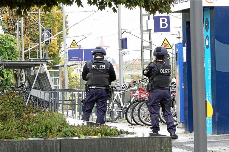 Die Polizei war im Großeinsatz in Rommelshausen. Foto: 7aktuell.de/Kevin Lermer