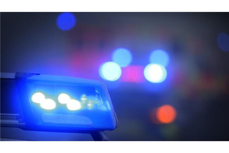 Die Polizei war zur Unfallaufnahme vor Ort. (Symbolbild)