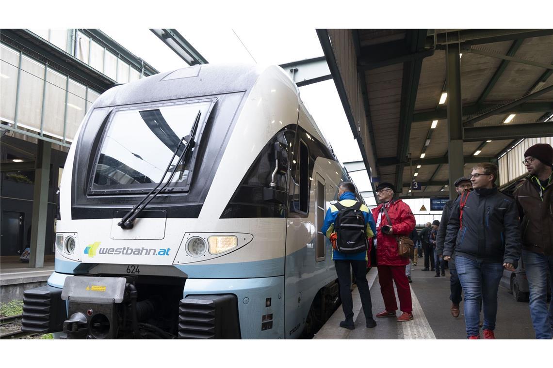 Finanzierung der Bahn-Infrastruktur: Österreich als Vorbild Die private österreichische Westbahn fährt auch von Stuttgart nach Wien