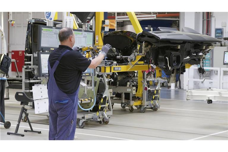 Die Produktion ist laut Mercedes kurzfristig abgesichert (Archivbild).