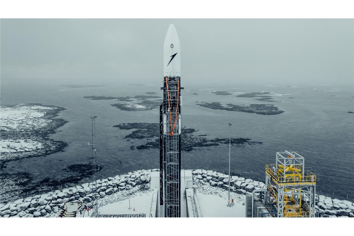 Vor Isar Aerospace-Testflug: "Die Rakete darf explodieren" Die Rakete von Isar Aerospace. (Handout)