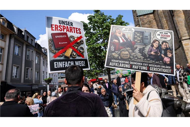 Die Rechtsstreitigkeiten zwischen Geschädigten und Sparkasse dürften sich lange hinziehen. (Archivbild)