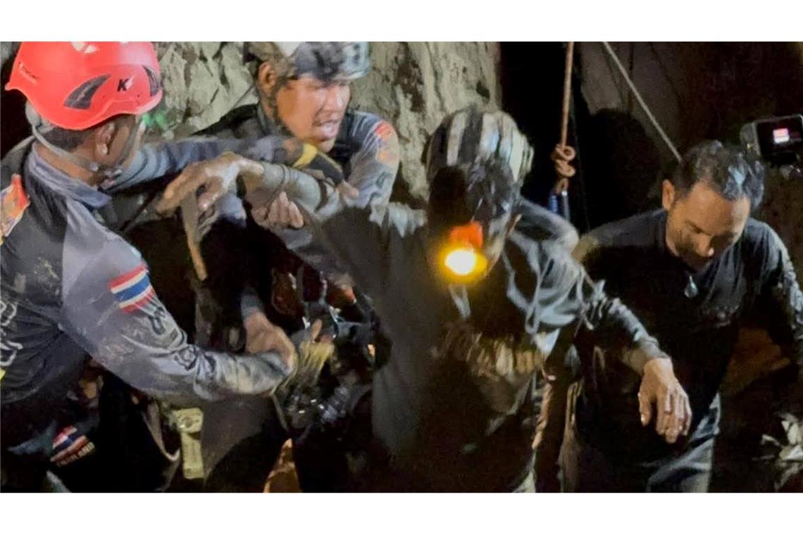 Die Rettung des Mannes war extrem kompliziert.
