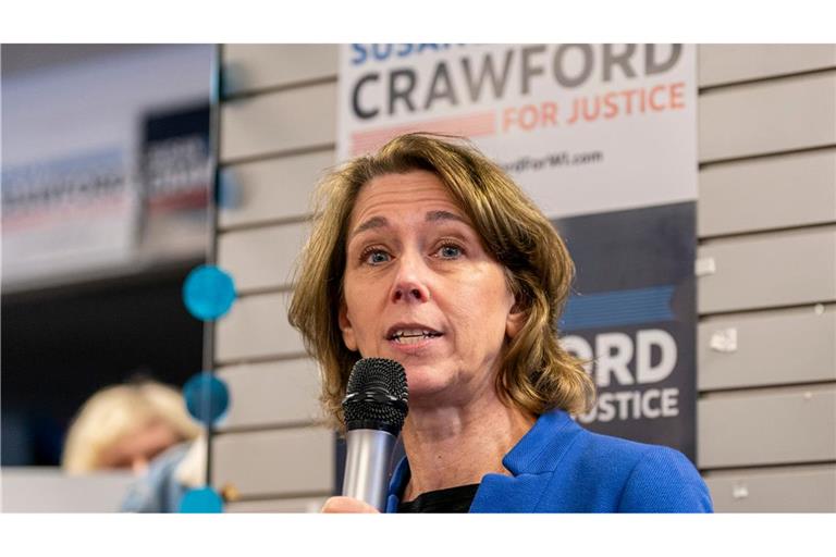 Die Richterin Susan Crawford holte einen wichtigen Sieg für Demokraten
