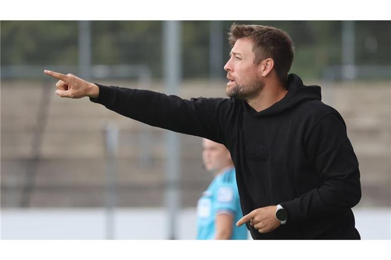 Die Richtung stimmt: Nico Schneck, Trainer der Bundesliga-Frauen des VfB Stuttgart.